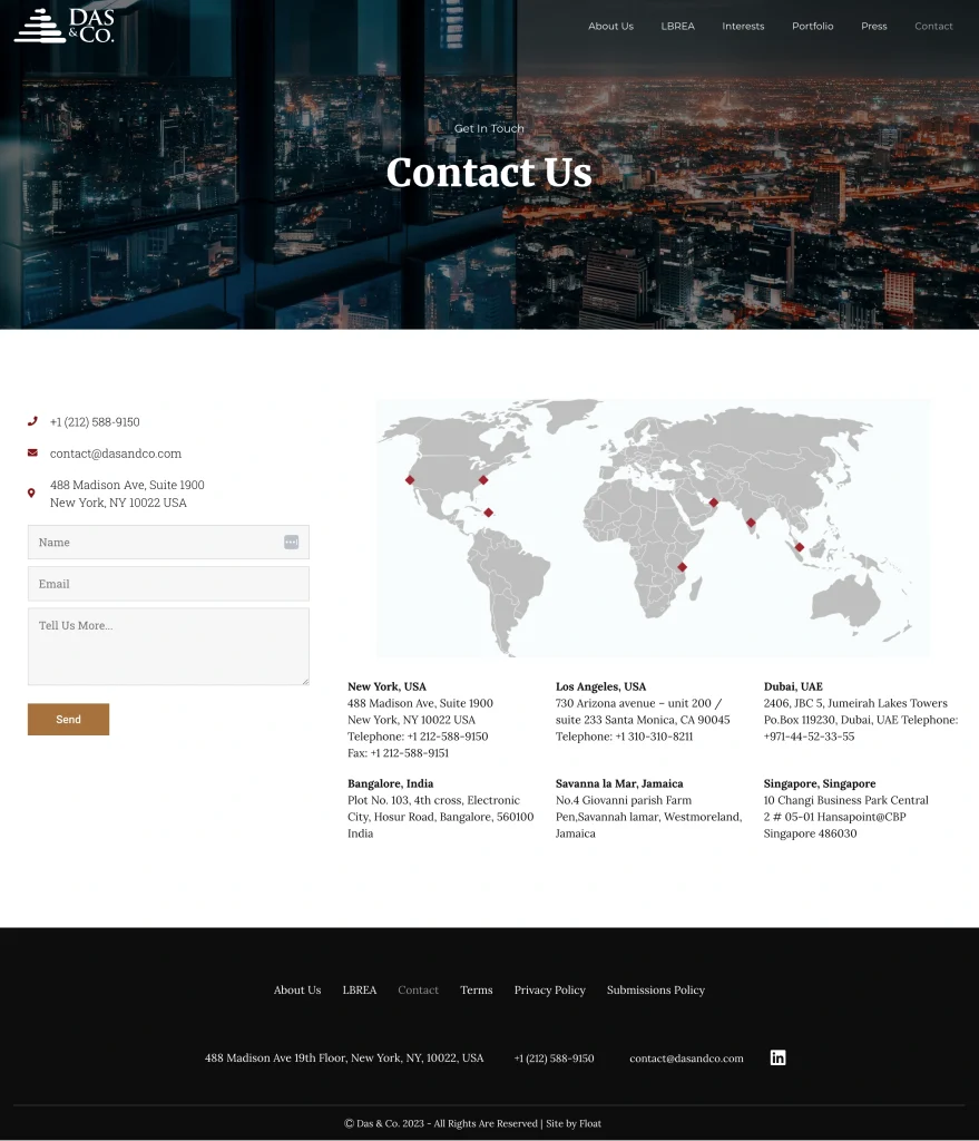 Contact Page